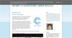 Desktop Screenshot of brianodonovan.ie